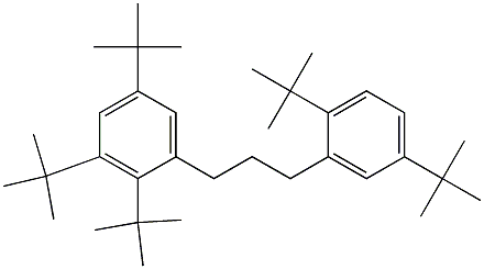 1-(2,3,5-Tri-tert-butylphenyl)-3-(2,5-di-tert-butylphenyl)propane|