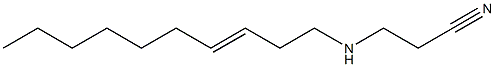 3-(3-Decenylamino)propionitrile