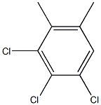 1,2,3-Trichloro-4,5-dimethylbenzene,,结构式