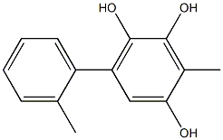 3-Methyl-6-(2-methylphenyl)benzene-1,2,4-triol