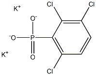 2,3,6-Trichlorophenylphosphonic acid dipotassium salt,,结构式