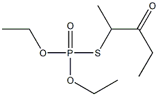 Thiophosphoric acid O,O-diethyl S-(3-oxopentan-2-yl) ester|