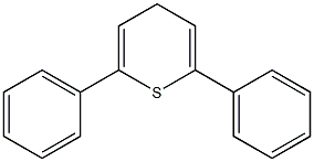 2,6-Diphenyl-4H-thiopyran Structure