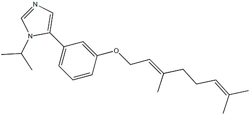 1-Isopropyl-5-[3-(3,7-dimethyl-2,6-octadienyloxy)phenyl]-1H-imidazole