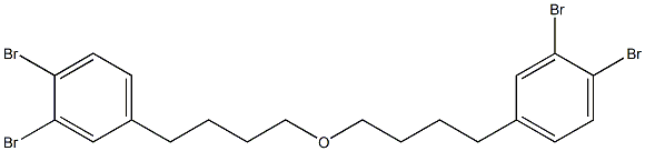 3,4-Dibromophenylbutyl ether 结构式