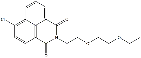  4-Chloro-N-[2-(2-ethoxyethoxy)ethyl]-1,8-naphthalenedicarboximide