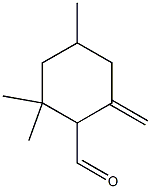 2,2,4-Trimethyl-6-methylenecyclohexane-1-carbaldehyde
