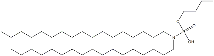 N,N-Diheptadecylamidophosphoric acid hydrogen butyl ester