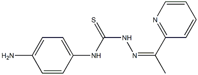 1-[1-(2-Pyridinyl)ethylidene]-4-(4-aminophenyl)thiosemicarbazide