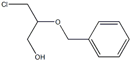 2-(Benzyloxy)-3-chloropropan-1-ol Structure