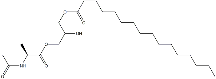 1-[(N-Acetyl-L-alanyl)oxy]-2,3-propanediol 3-hexadecanoate