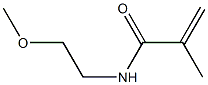 N-(2-Methoxyethyl)methacrylamide Structure