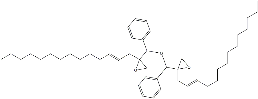 2-(2-Tetradecenyl)phenylglycidyl ether Structure