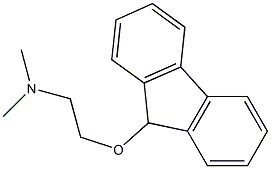 N,N-Dimethyl-2-(9H-fluoren-9-yloxy)ethanamine Structure