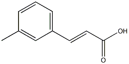 3-Methyl-trans-cinnamic acid Structure