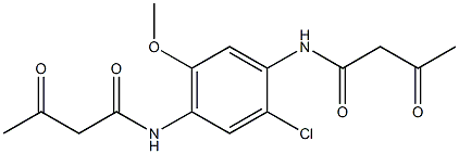 1,4-Bis(3-oxobutyrylamino)-2-chloro-5-methoxybenzene