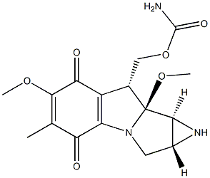 (1aR,8R,8aS,8bS)-1,1a,2,8,8a,8b-Hexahydro-8-carbamoyloxymethyl-6,8a-dimethoxy-5-methylazirino[2',3':3,4]pyrrolo[1,2-a]indole-4,7-dione