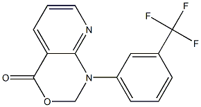 1-[3-(Trifluoromethyl)phenyl]-1,2-dihydro-4H-pyrido[2,3-d][1,3]oxazin-4-one