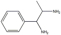 1-Phenyl-1,2-propanediamine Structure