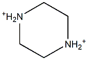 1,4-Diazoniapiperazine Structure