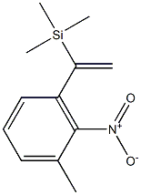 1-Nitro-6-(1-trimethylsilylethenyl)-2-methylbenzene Structure