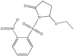 5-Ethoxy-1-[[2-nitrophenyl]sulfonyl]pyrrolidin-2-one