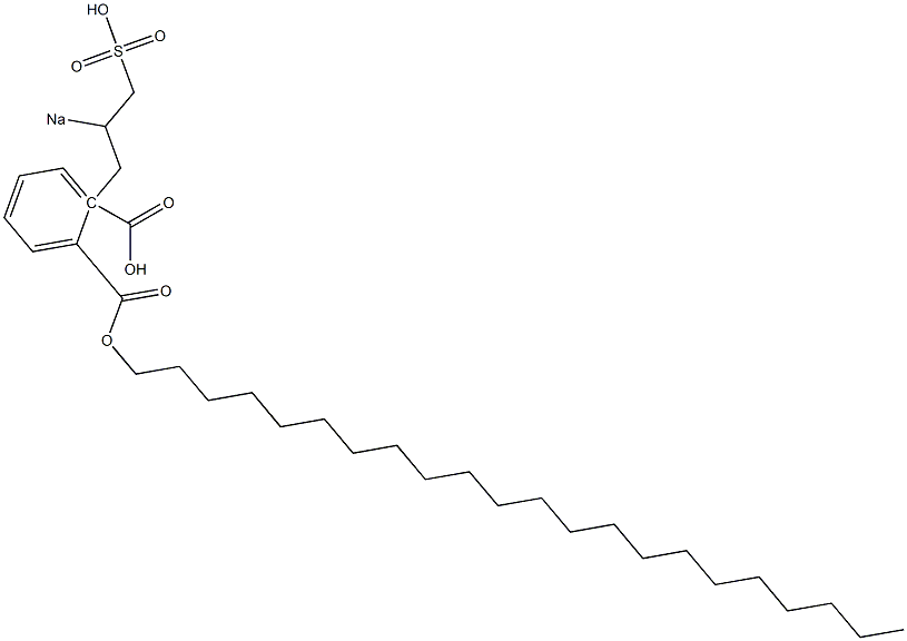  Phthalic acid 1-docosyl 2-(2-sodiosulfopropyl) ester