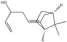 (1R,2E,4R)-2-(3-Hydroxy-4-penten-1-ylidene)-1,7,7-trimethylbicyclo[2.2.1]heptane Structure