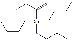 トリブチル(1-メチレンプロピル)スタンナン 化学構造式