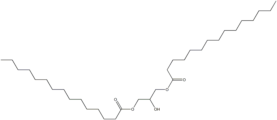 Glycerin 1,3-dipentadecanoate Structure