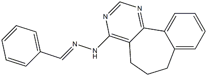 4-[2-(Phenylmethylene)hydrazino]-6,7-dihydro-5H-benzo[6,7]cyclohepta[1,2-d]pyrimidine