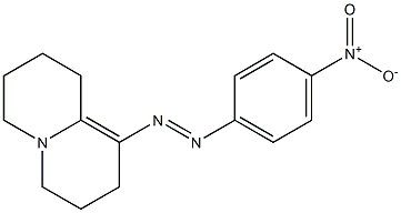 1-(4-Nitrophenylazo)-2,3,6,7,8,9-hexahydro-4H-quinolizine Structure