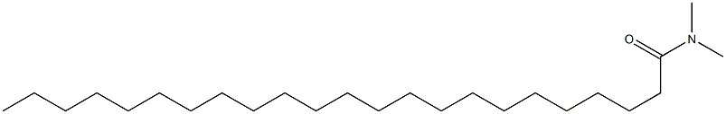 N,N-Dimethyltricosanamide 结构式