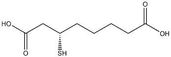 [S,(+)]-3-Mercaptooctanedioic acid