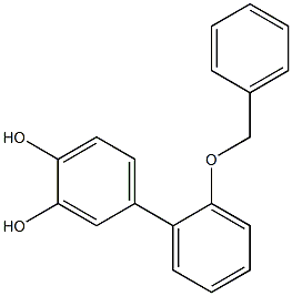 2'-(Benzyloxy)[1,1'-biphenyl]-3,4-diol Struktur