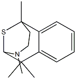 2,6-Epithio-1,1,3,6-tetramethyl-1,2,3,4,5,6-hexahydro-3-benzazocine Structure