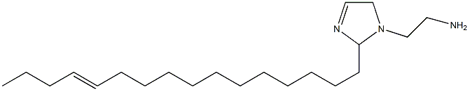 1-(2-Aminoethyl)-2-(12-hexadecenyl)-3-imidazoline,,结构式