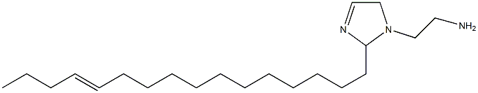 1-(2-アミノエチル)-2-(12-ヘキサデセニル)-3-イミダゾリン 化学構造式