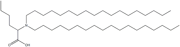 2-(Dioctadecylamino)hexanoic acid Structure