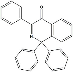  1,1-Diphenyl-3-(phenyl)isoquinolin-4(1H)-one