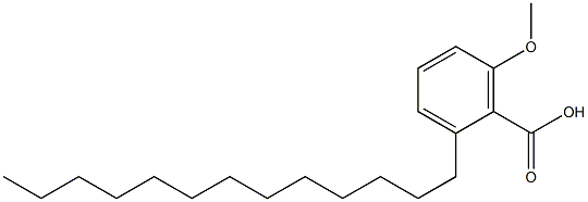 6-Methoxy-2-tridecylbenzoic acid Structure