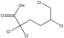 2,2,5,6-Tetrachlorohexanoic acid