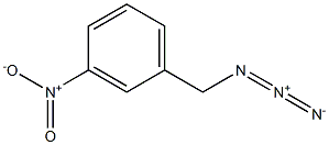 1-(アジドメチル)-3-ニトロベンゼン 化学構造式