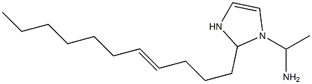 1-(1-Aminoethyl)-2-(4-undecenyl)-4-imidazoline Structure