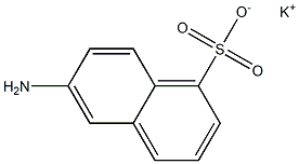 6-Amino-1-naphthalenesulfonic acid potassium salt