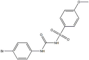 1-(4-Bromophenyl)-3-(4-methoxyphenylsulfonyl)urea