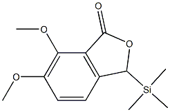 3-(Trimethylsilyl)-6,7-dimethoxyisobenzofuran-1(3H)-one