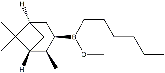  Hexyl[(1R,2R,3R,5S)-2,6,6-trimethylbicyclo[3.1.1]heptan-3-yl](methoxy)borane