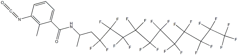 3-Isocyanato-2-methyl-N-[2-(tricosafluoroundecyl)-1-methylethyl]benzamide