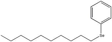 1-(Phenylseleno)decane Struktur